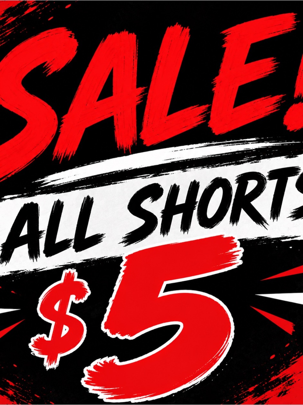 All Shorts $5. Final Price❣️